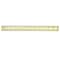 Westcott Hole Punched Wood Ruler, 12'', English and Metric with Metal Edge, 36PK 10702-007 - alternate 3